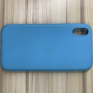Blue Silicone Phone Case For iPhone XR - 6”x 4”x 0.5”